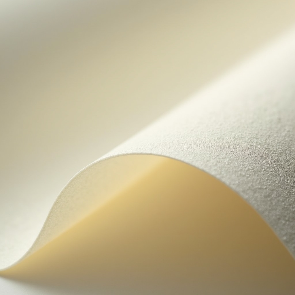 Primo piano di carta baritata con immagine in sviluppo